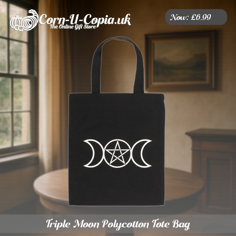 Triple Moon Polycotton Tote Bag Ad 3
