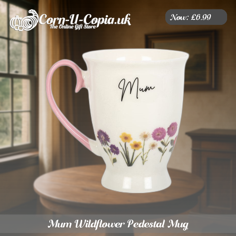 Mum Wildflower Pedestal Mug Ad 3