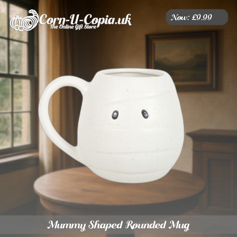 Mummy Shaped Rounded Mug Ad 3
