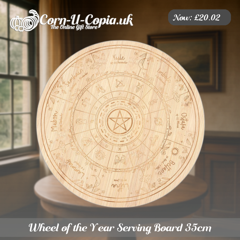 Wheel of the Year Serving Board 35cm Ad 3