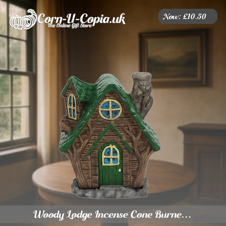 Woody Lodge Incense Cone Burne… Ad 3