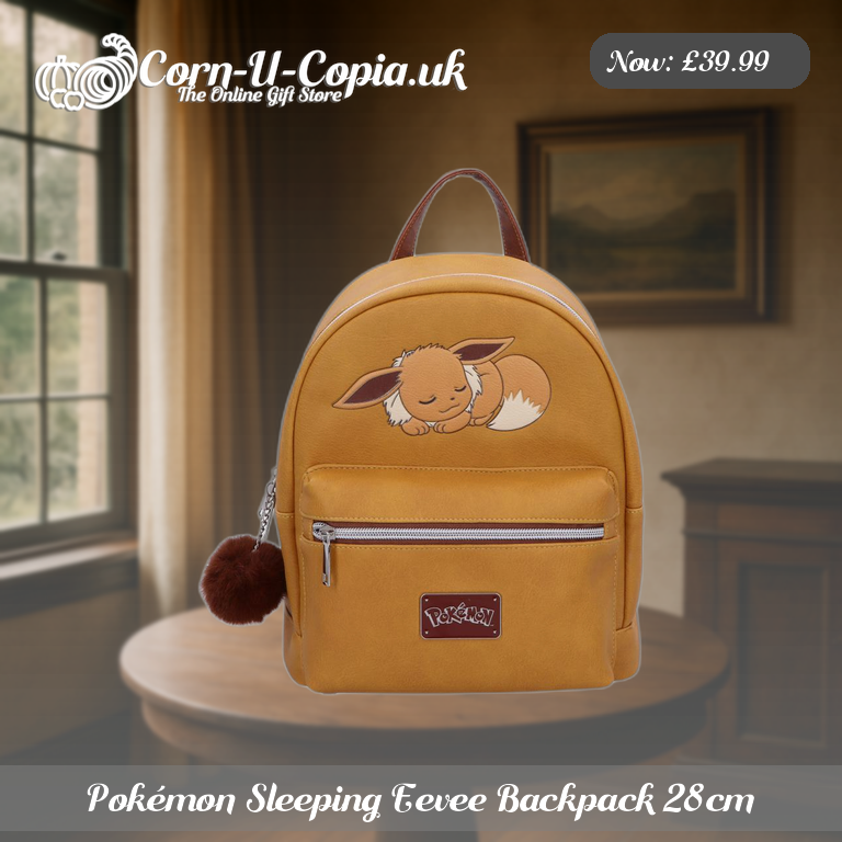 Pokémon Sleeping Eevee Backpack 28cm Ad 3