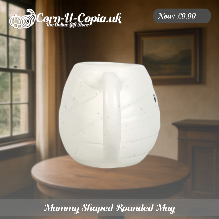 Mummy Shaped Rounded Mug Ad 3