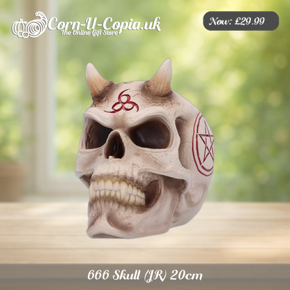 666 Skull (JR) 20cm Ad 3