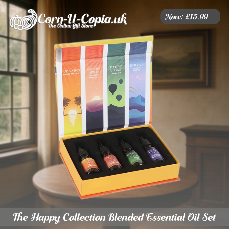The Happy Collection Blended Essential Oil Set Ad 3