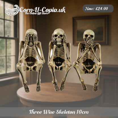 Three Wise Skeleton 10cm Ad 3