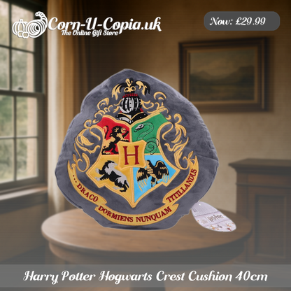 Harry Potter Hogwarts Crest Cushion 40cm Ad 3