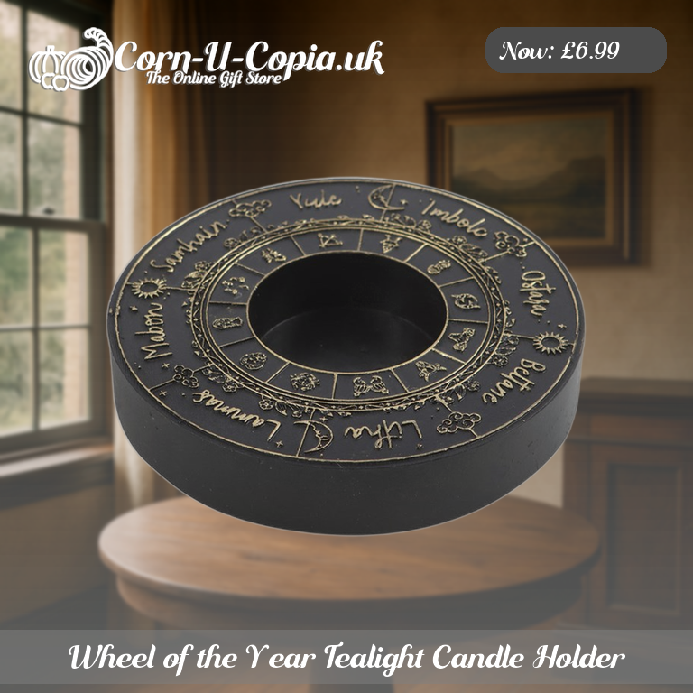 Wheel of the Year Tealight Candle Holder Ad 3