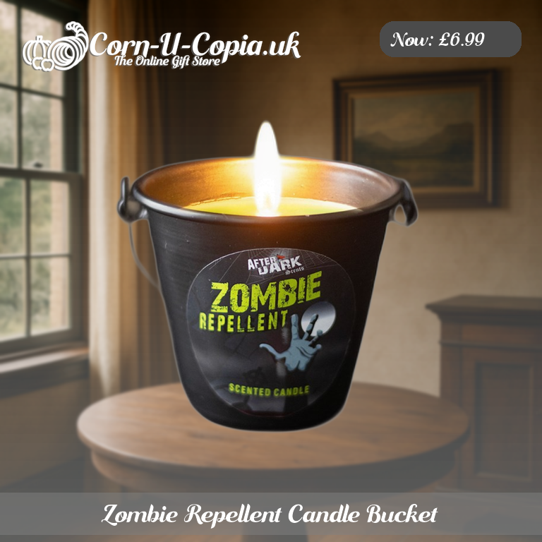 Zombie Repellent Candle Bucket Ad 3