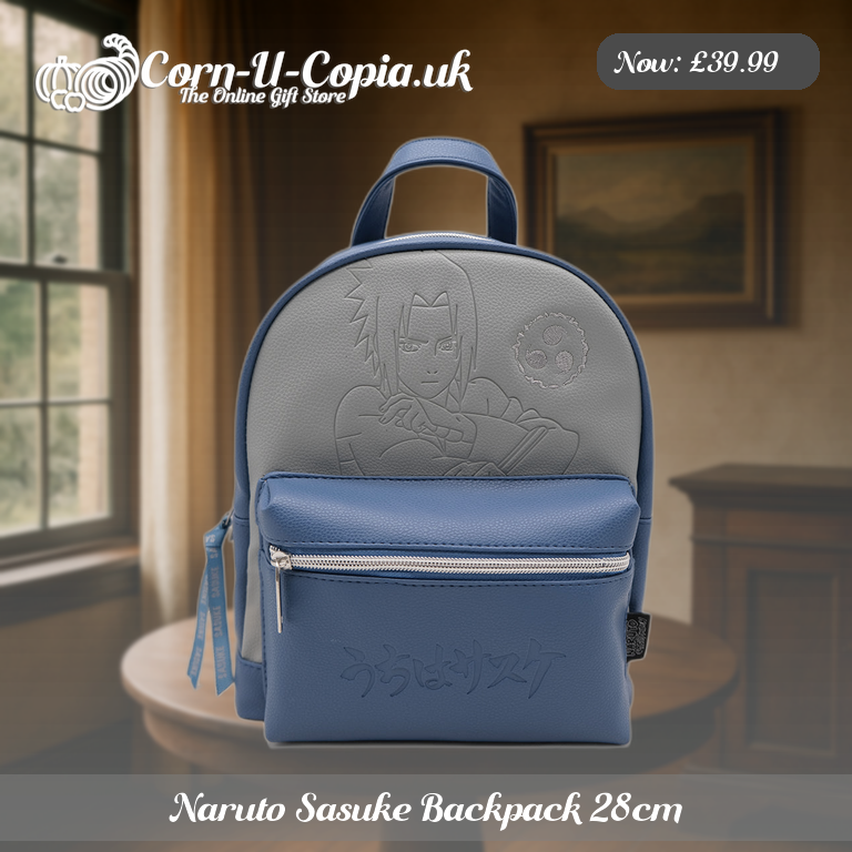 Naruto Sasuke Backpack 28cm Ad 3