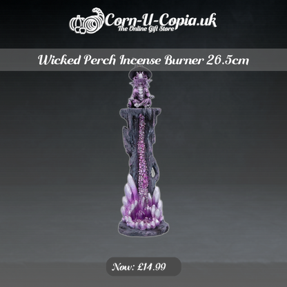 Wicked Perch Incense Burner 26.5cm Ad 4
