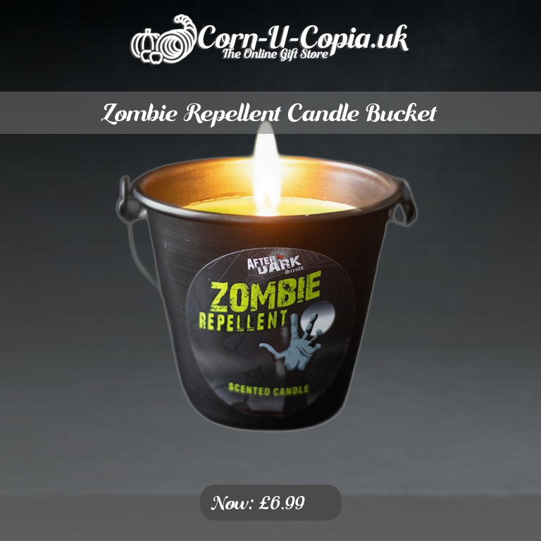 Zombie Repellent Candle Bucket Ad 4