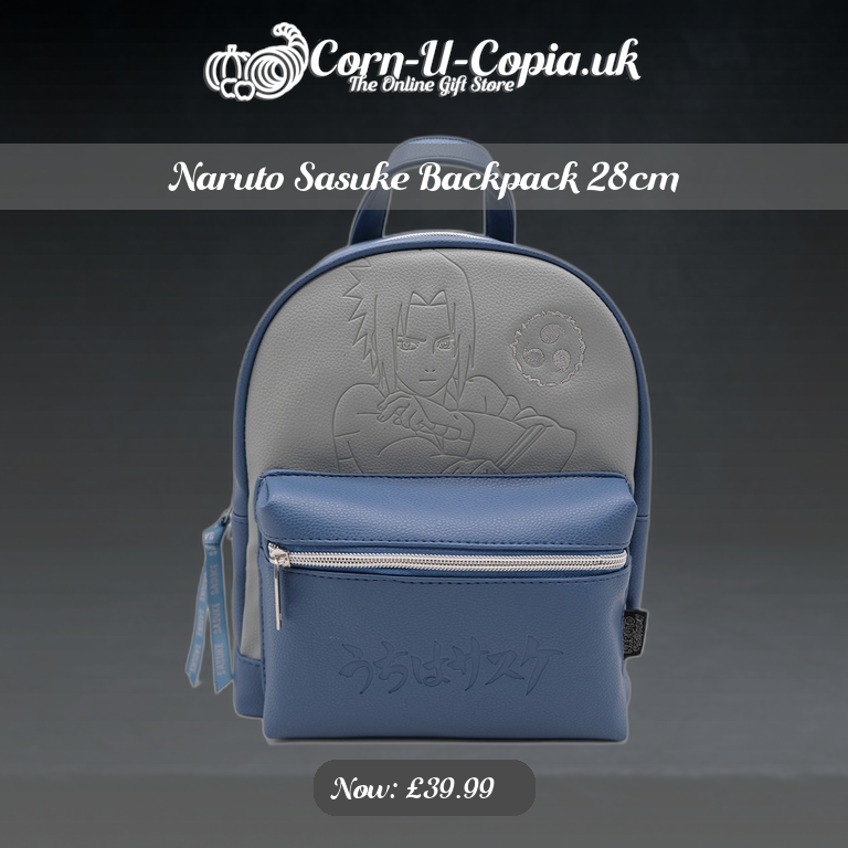 Naruto Sasuke Backpack 28cm Ad 4