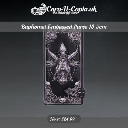 Baphomet Embossed Purse 18.5cm Ad 4