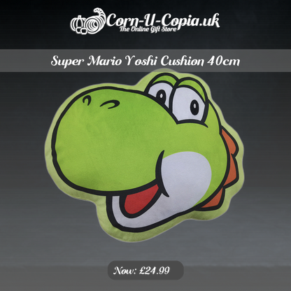 Super Mario Yoshi Cushion 40cm Ad 4