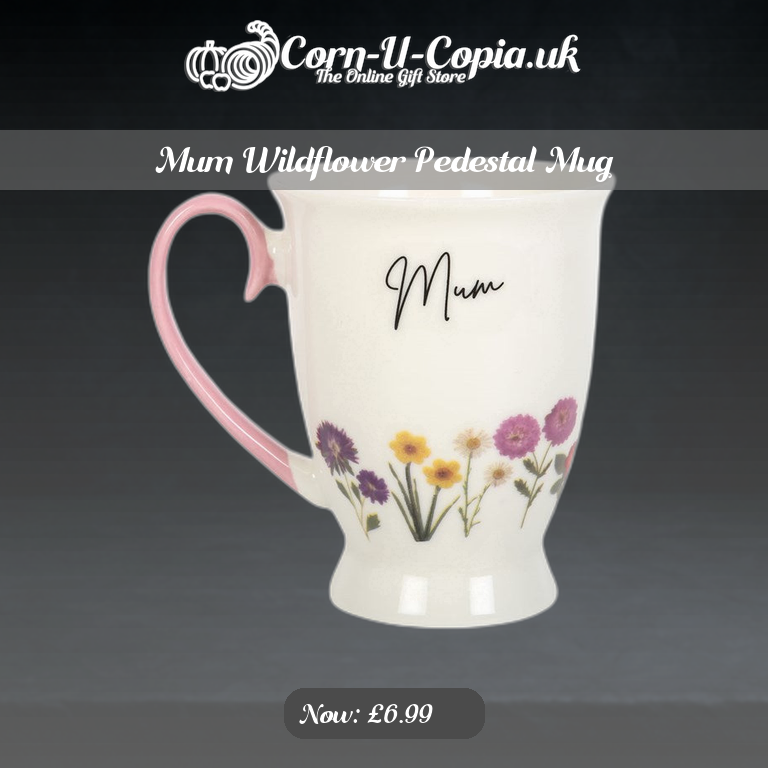 Mum Wildflower Pedestal Mug Ad 4