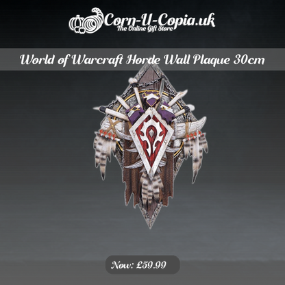 World of Warcraft Horde Wall Plaque 30cm Ad 4