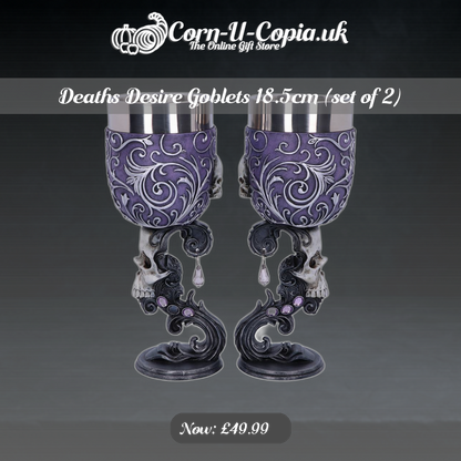 Deaths Desire Goblets 18.5cm (set of 2) Ad 4
