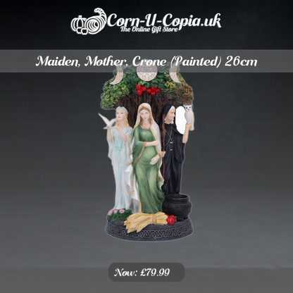 Maiden, Mother, Crone (Painted) 26cm Ad 4