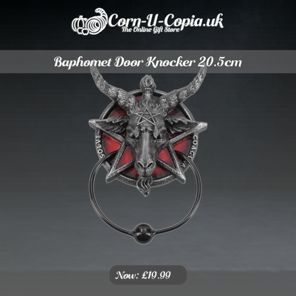 Baphomet Door Knocker 20.5cm Ad 4