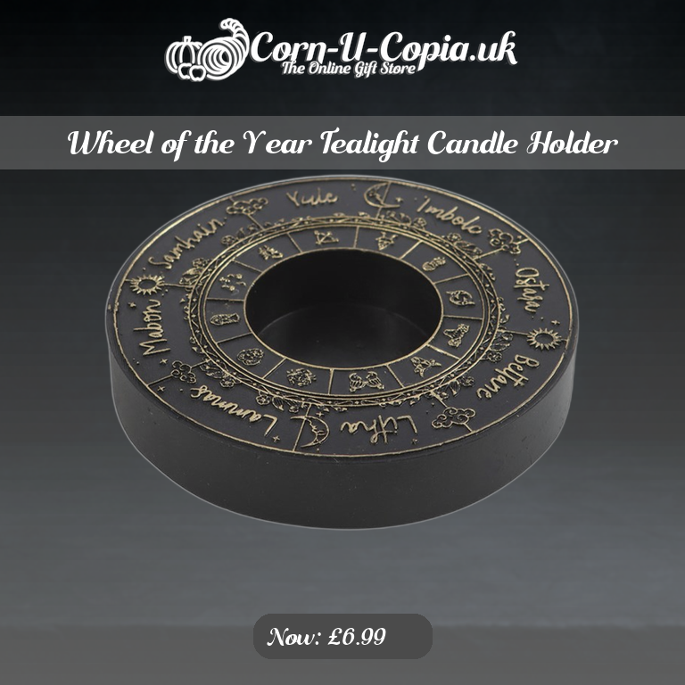 Wheel of the Year Tealight Candle Holder Ad 4