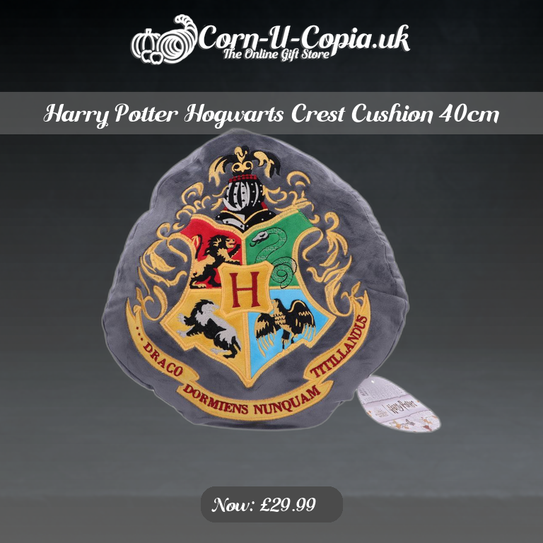 Harry Potter Hogwarts Crest Cushion 40cm Ad 4