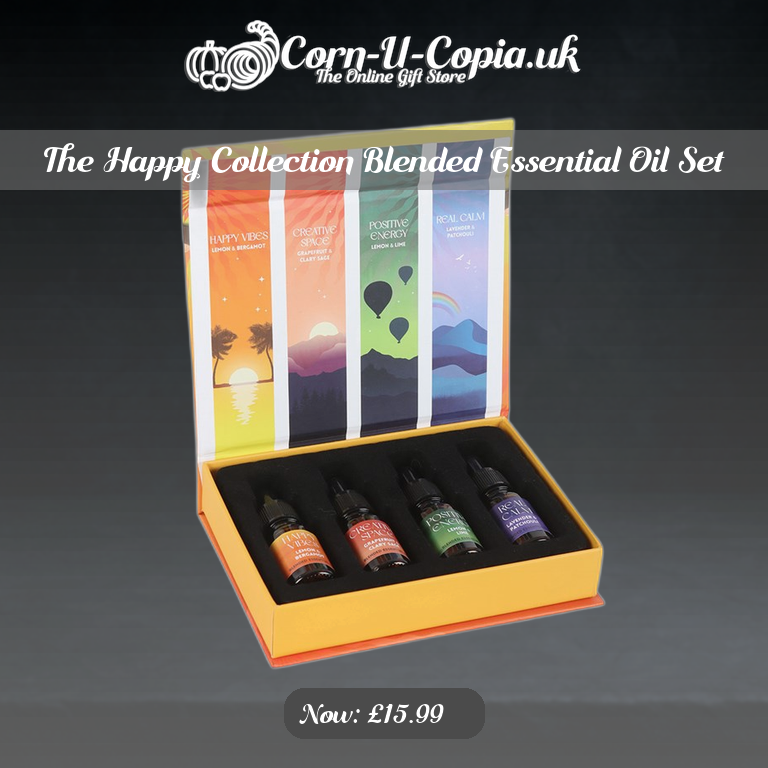 The Happy Collection Blended Essential Oil Set Ad 4