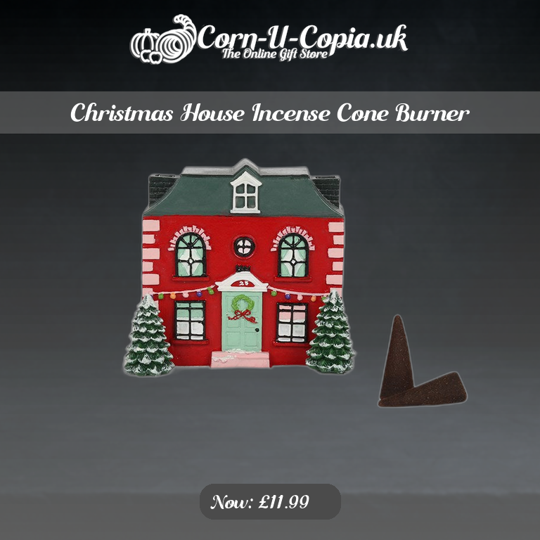 Christmas House Incense Cone Burner Ad 4