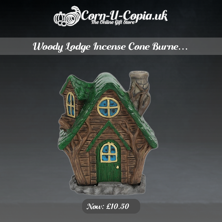 Woody Lodge Incense Cone Burne… Ad 4