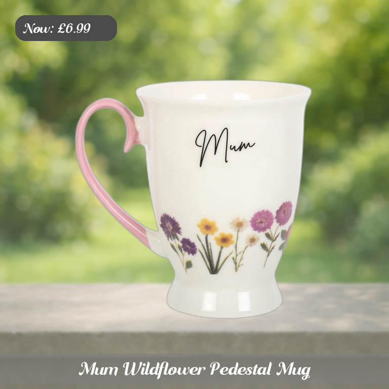 Mum Wildflower Pedestal Mug Ad 5