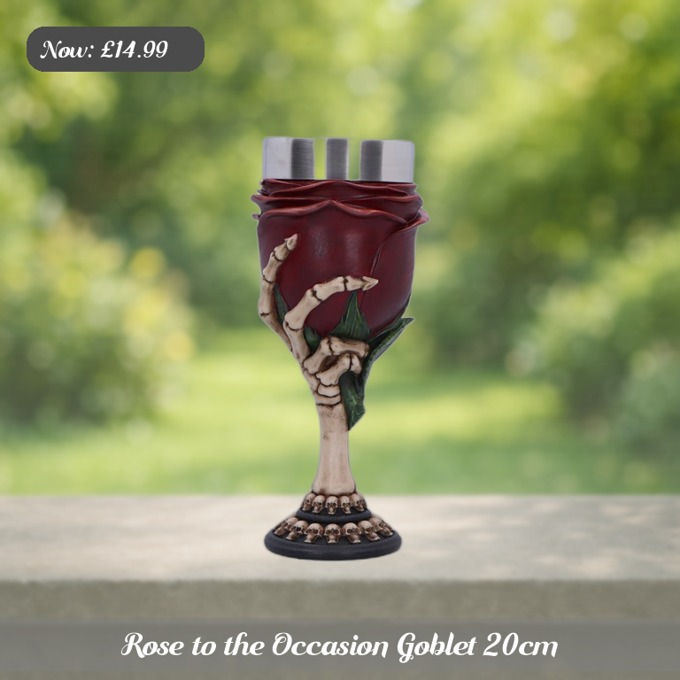 Rose to the Occasion Goblet 20cm Ad 5
