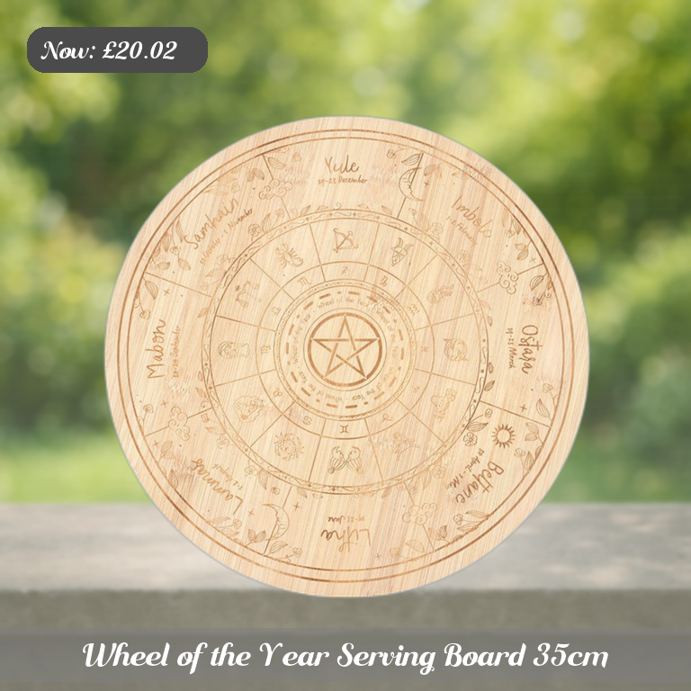 Wheel of the Year Serving Board 35cm Ad 5