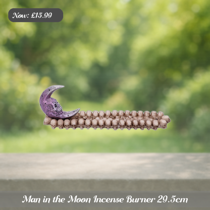 Man in the Moon Incense Burner 29.5cm Ad 5