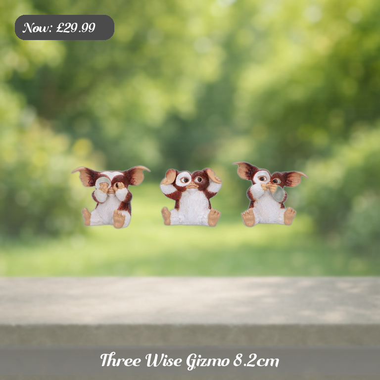 Three Wise Gizmo 8.2cm Ad 5