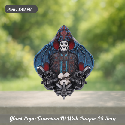 Ghost Papa Emeritus IV Wall Plaque 29.5cm Ad 5