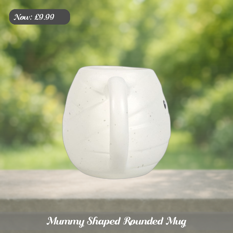 Mummy Shaped Rounded Mug Ad 5