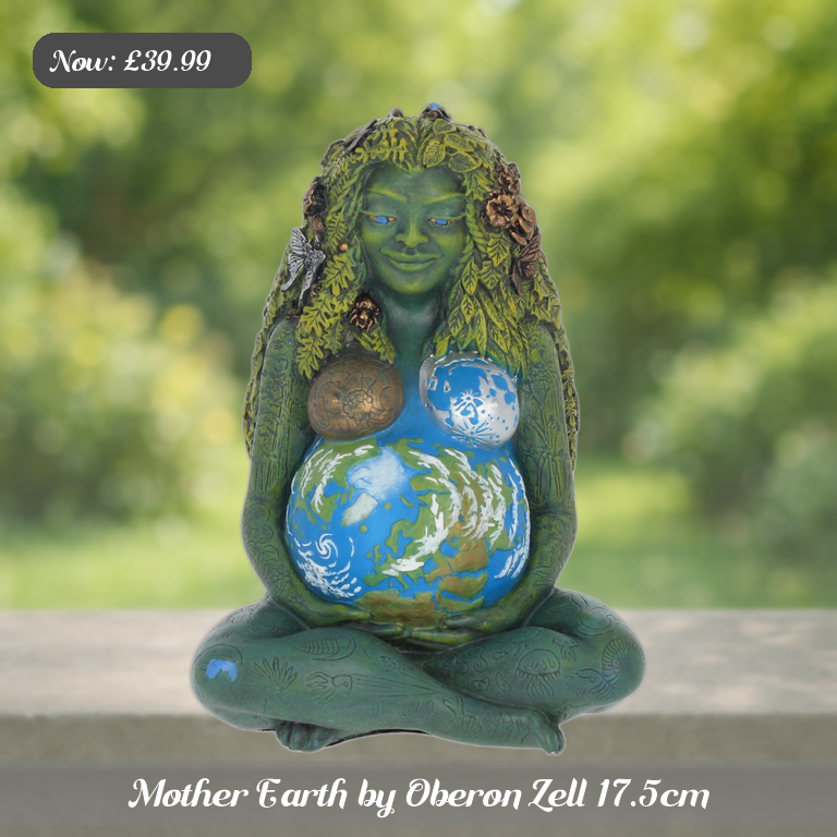 Mother Earth by Oberon Zell 17.5cm Ad 5