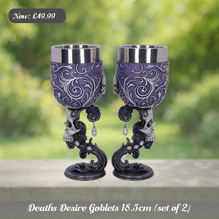 Deaths Desire Goblets 18.5cm (set of 2) Ad 5
