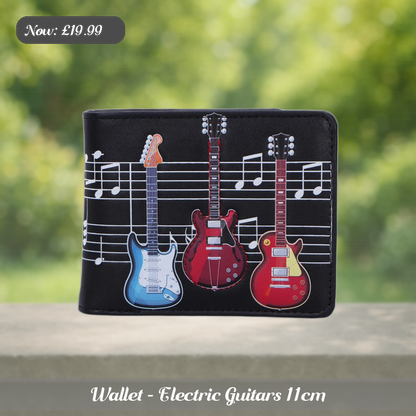 Wallet - Electric Guitars 11cm Ad 5