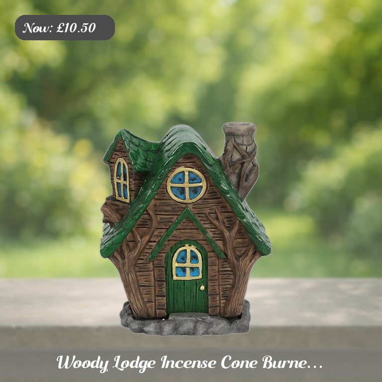 Woody Lodge Incense Cone Burne… Ad 5