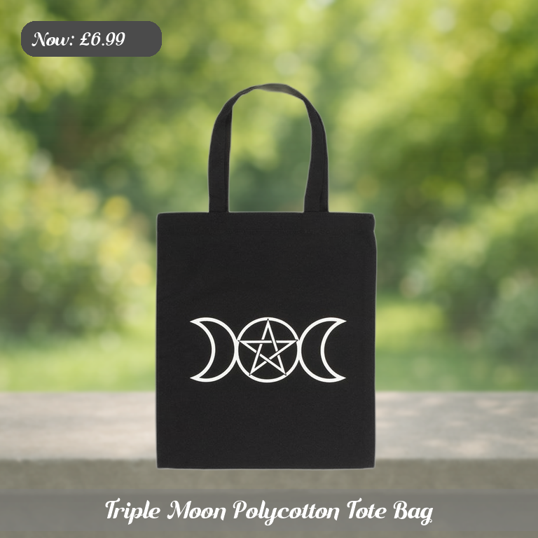 Triple Moon Polycotton Tote Bag Ad 5