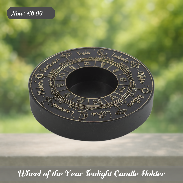 Wheel of the Year Tealight Candle Holder Ad 5
