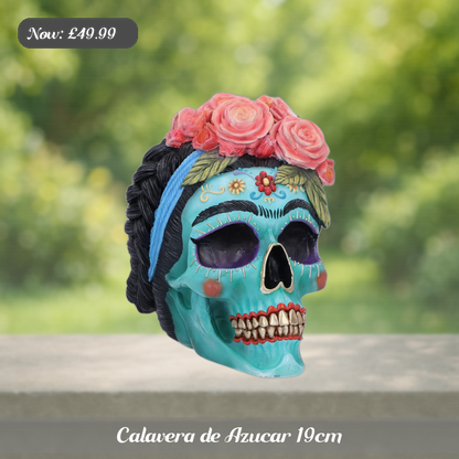 Calavera de Azucar 19cm Ad 5