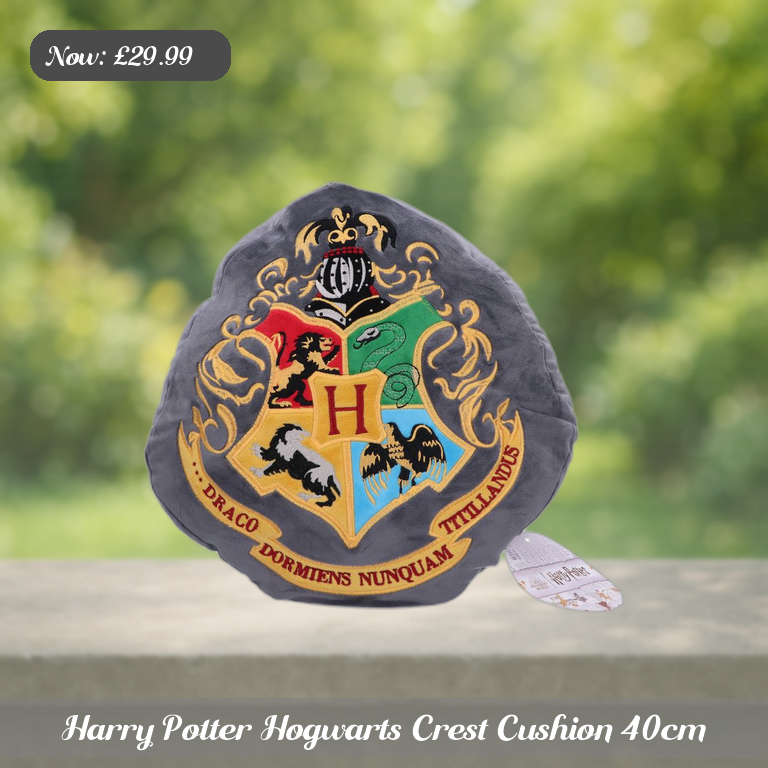 Harry Potter Hogwarts Crest Cushion 40cm Ad 5