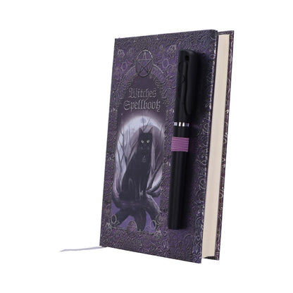 Embossed Witches Spell Book A5 Journal with Pen P6