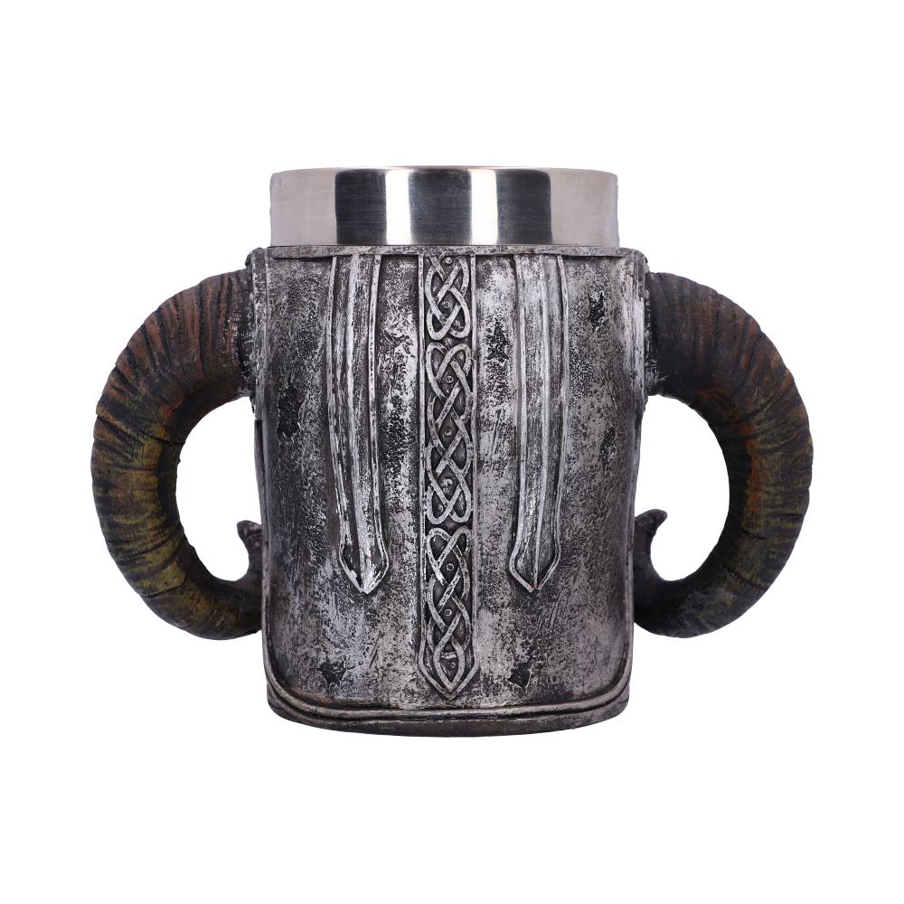 Viking Skull Tankard 19cm