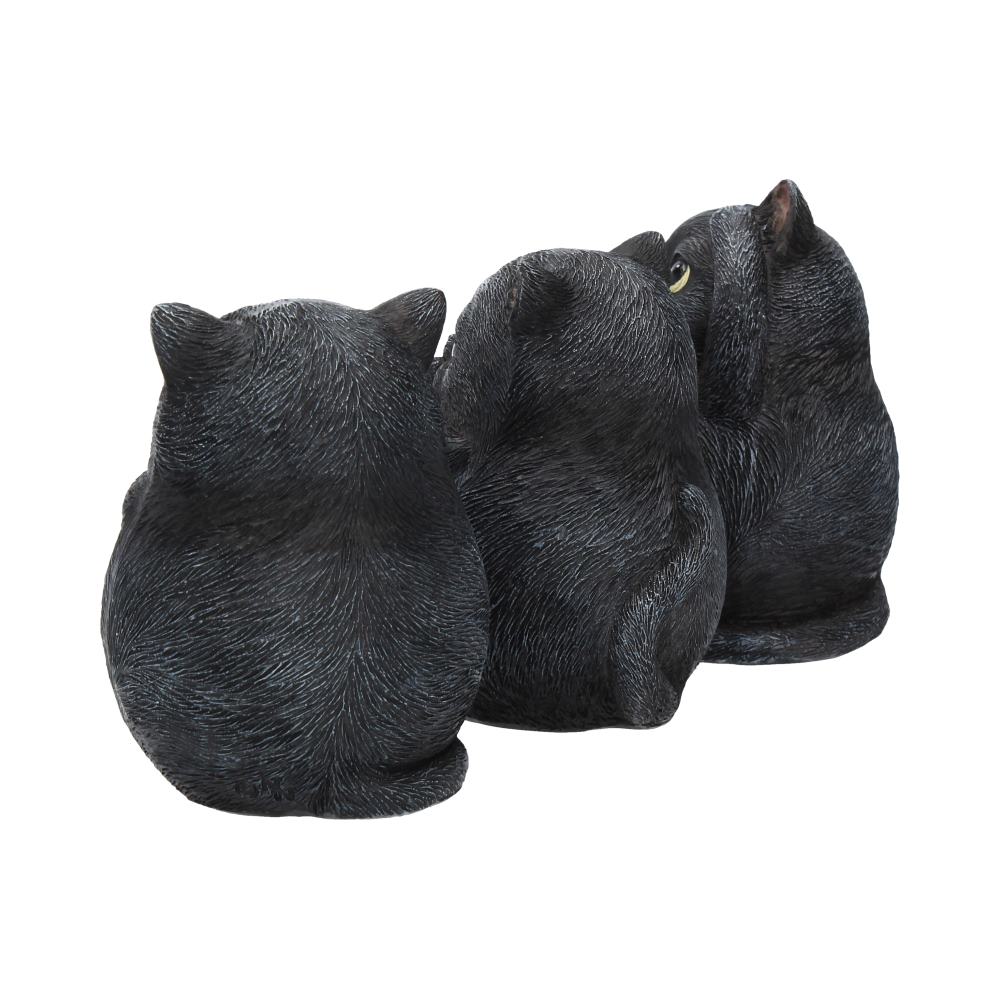 Three Wise Fat Cats 8.5cm