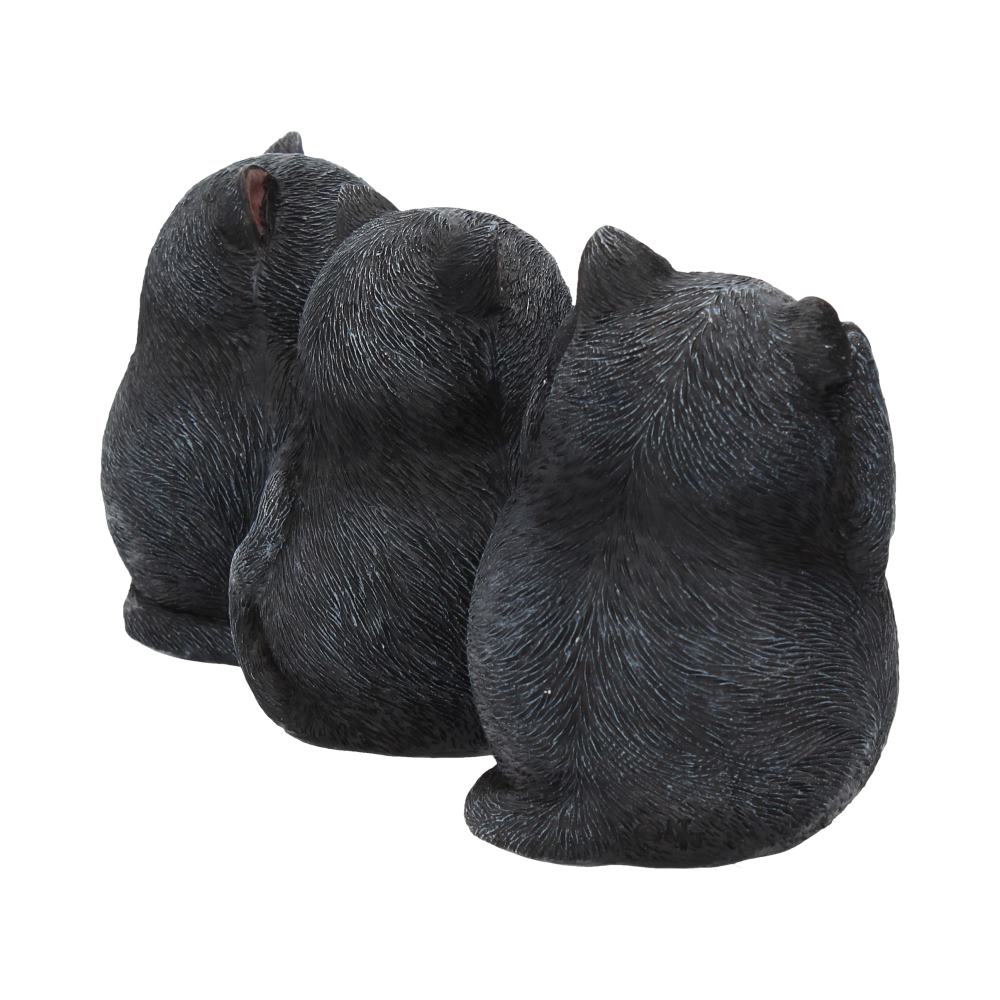 Three Wise Fat Cats 8.5cm