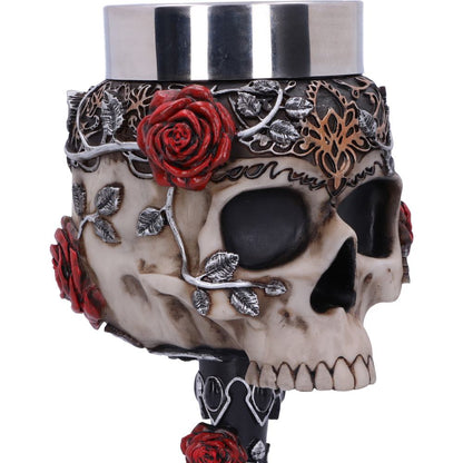 Gothic Roses Goblet 18cm