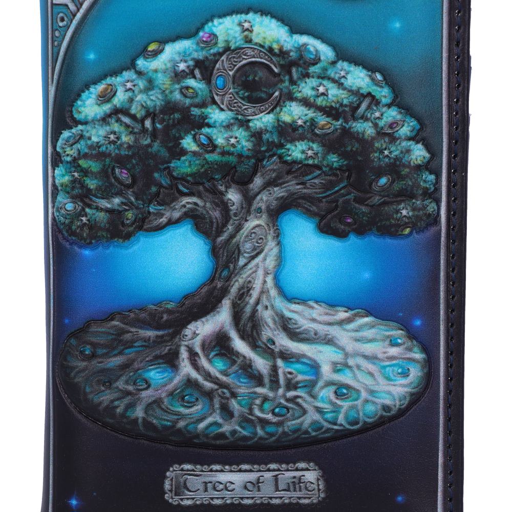 Tree of Life Embossed Purse 18.5cm